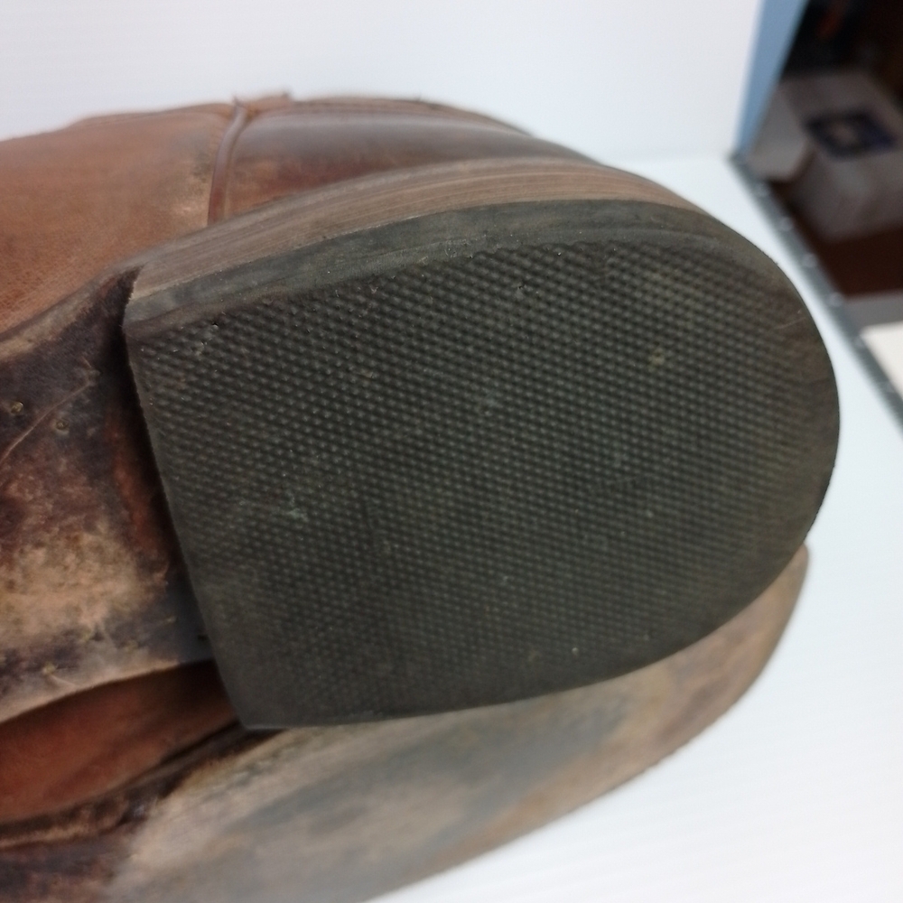 Ariat Brown Leather Cowboy Boots - Picture 9 of 9
